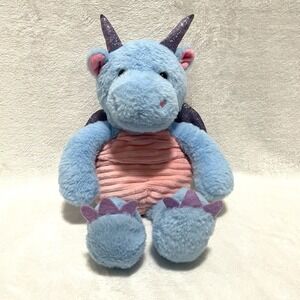 Aroma Home‎ Microwaveable Hottie Plush  Blue & Pink Dragon Soft And Snuggly Warm